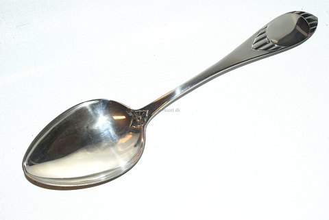 Potage / Serving spoon 
Træske  
(wooden spoon) Silver
Cohr Silver
Length 28 cm.