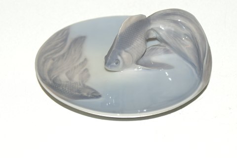 Royal Copenhagen Art Nouveau veil tail bowl