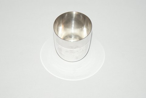 Silver shot glass