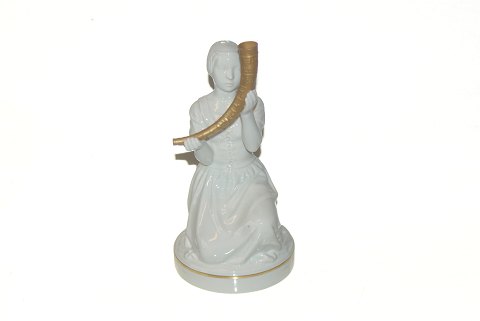 Royal Copenhagen Figure of Girl with Gold Horn
Dek.nr. 12242
SOLD