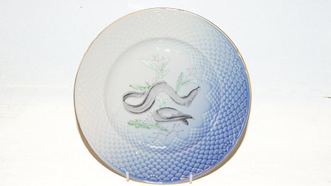 Bing & Grondahl Seagull frame with gold edge, Fishing plates with fishing motifs 
no. 8 eel
Dek. No. 26 or 326
SOLD