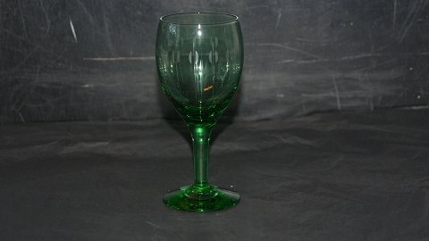 White wine glass Green #Kirsten Piil Glas Holmegaard