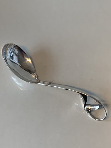 Ornamental Serving Spoon # 141 Georg Jensen
Sterling silver
Stamp: GJ 1945
Length 20.7 cm.