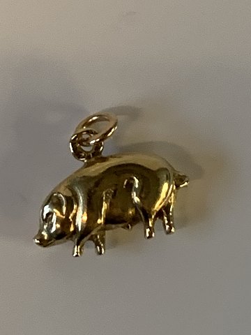 Gris Vedhæng/charms 14 karat guld
Stemplet 585
Højde 13,99 mm