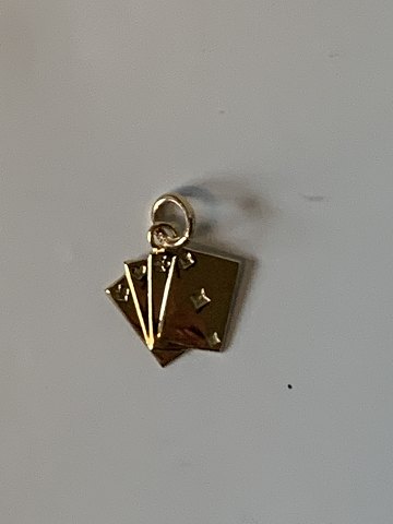 Card set Charms/Pendants 14 carat gold
Stamped 585
Measures 16.56 mm
SOLD