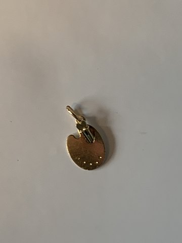 Charms/Vedhæng 14 karat guld
Stemplet 585
Måler 18,27 mm ca