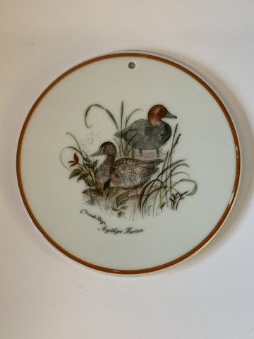 Jagtstellet  Mads Stage Smørebrik / Platte,  (Aythya ferina) 
Diameter  16 cm.
SOLGT
