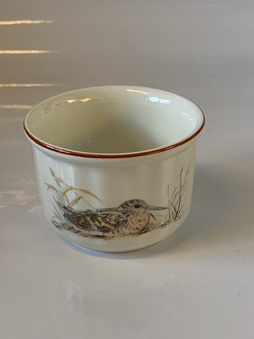 Jagtstellet Mads Stage Ramekin bowl with snapper.
Diameter 8 cm.
Height 5.7 cm.