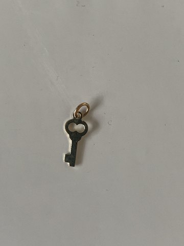 Nøgle Charms/Vedhæng #14karat Guld
Stemplet 585
Guldsmed:ukendt
Højde 14,34 mm