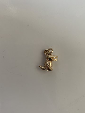 Krokodille Charms/Vedhæng #14karat Guld
Stemplet 585
Højde 13,35 mm
Brede  9,84 mm 
