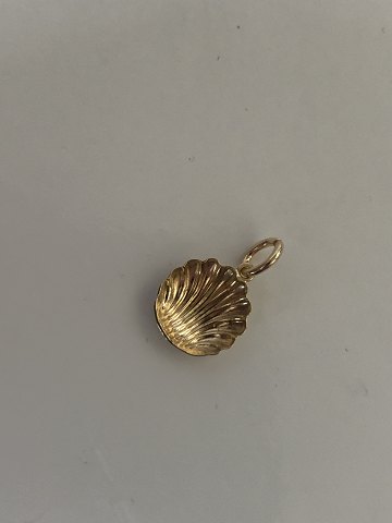 Musling Charms/Vedhæng #14karat Guld