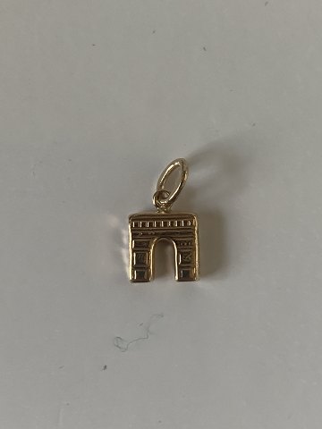 Arc de Triomphe (Paris) Pendant #14 carat Gold
SOLD