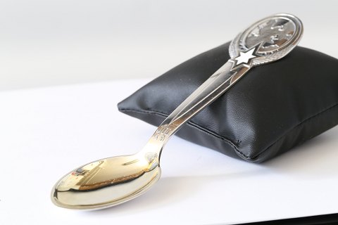 Christmas spoons silver, ...