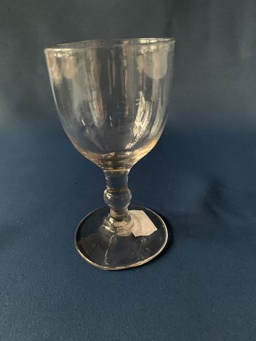 Holmegaard Berlinois port wine glass, height 11.5 cm.