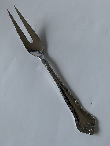 Stegegaffel / Kødgaffel,  Riberhus Sølvplet bestikProducent: CohrLængde 21,7 cm.