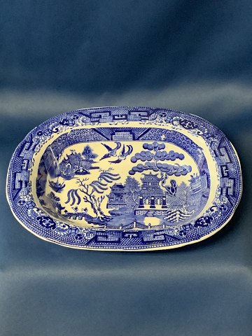 Skål  Blå Wedgwood Engelsk
Måler 23,3 x 17,3 cm 
Højde 4,5 cm