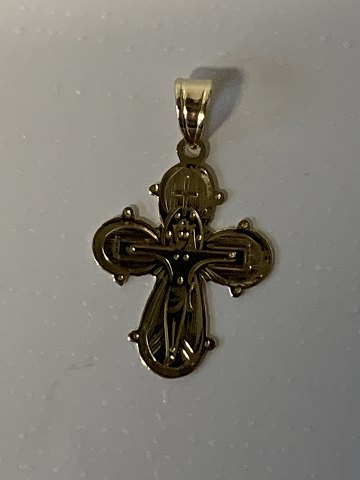 Dagmar Cross in 14 carat Gold
Stamped 585
Height 28.34 mm