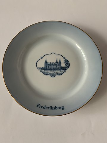 Slotsstellet
Stor desserttallerken Frederiksborg.