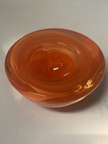 Kosta Boda, multi-colored tealight holder, Swedish art glass.