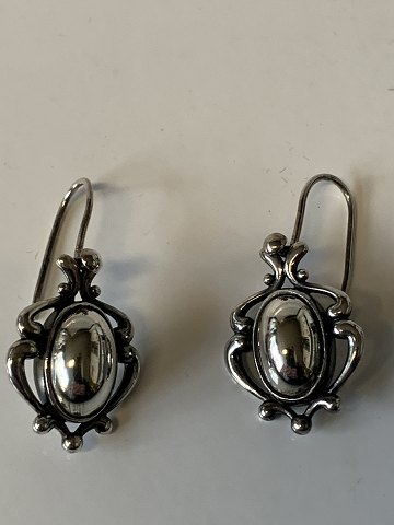 Georg Jensen sterlingsølv Heritage Årssmykke 2019, øreringe m. sølv kugle