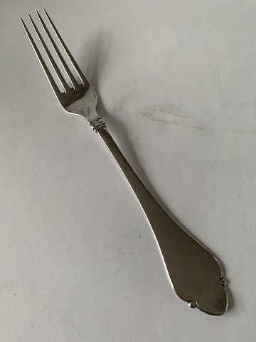 Middagsgaffel Bernsdorf i Sølv
Længde 19,8 cm