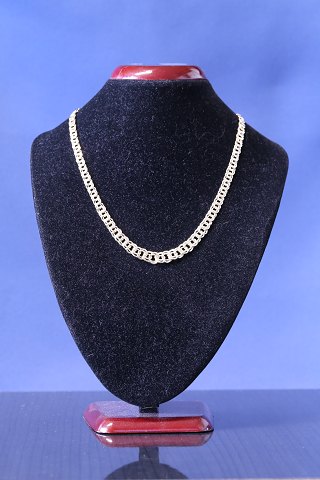 Bismark-halskæde i 8 karat guld, med forløb Længde 43 cm.