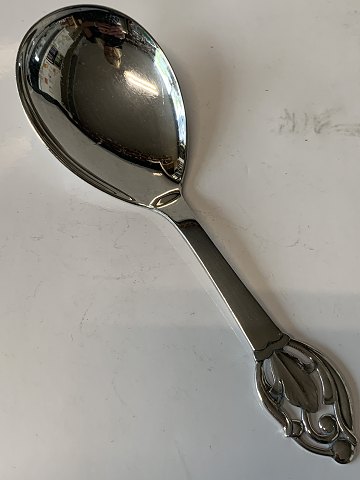 Kartoffel / Serveringsske i sølv.
Længde 21,3 cm.