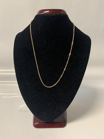 Panser rund lignede halskæde, i 8 karat guld.
Længde: 46 cm.
