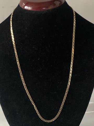 Armor facet-like necklace, in 8 karat gold.
Length: 49 cm.