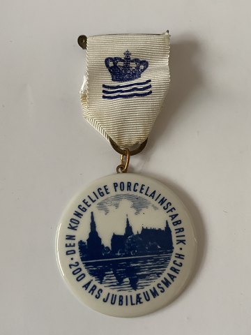 Royal Copenhagen reklameskilt af fabrikken. 200 års jubilæumsmarch