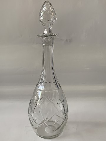 Karaffel Ulla Holmegaard Glas. 
Højde 33 cm.