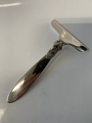 Kaktus Barneskubber Georg Jensen Sterlingsølv
Længde 9,5 cm.