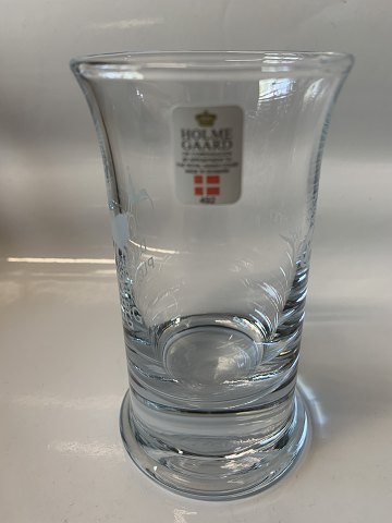 Holmegaard No. 5 Water Glass, w/logo
Measures 11 cm