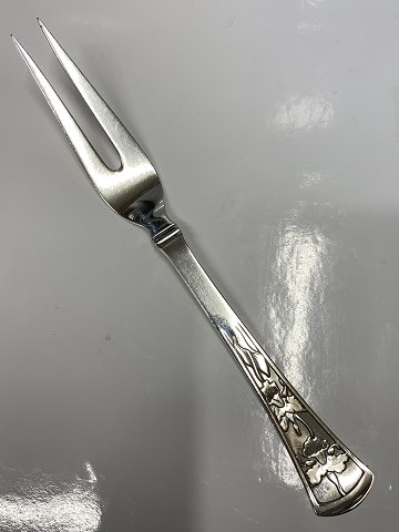 Orchide / Orkide Stegegaffel i Sølv
Længde 21,1 cm