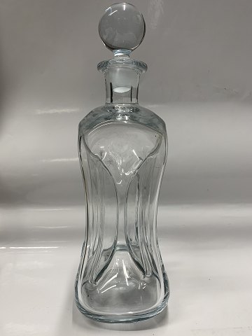Holmegaard carafe, Kluk bottle
Height with stopper 28 cm.