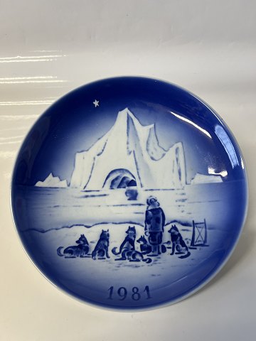 Christmas plate Desiree Denmark 1981By the farthest seaMeasures: 18.5 cm