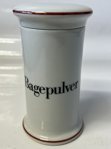 Bagepulver, Krydderikrukke, Bing & Grøndals apoteker-serie.