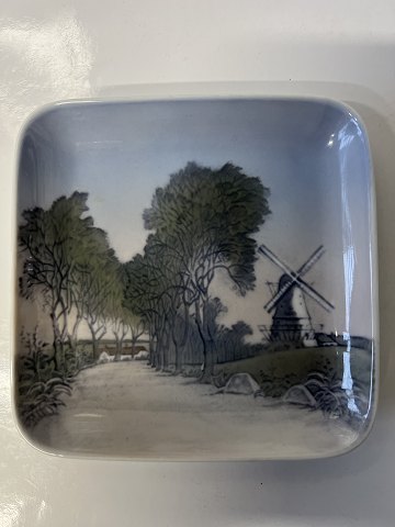 Bing & Grøndahl Firkantet asiet Dybbøl Mølle.