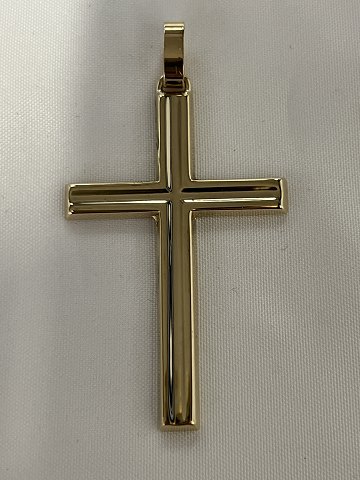 Kors Vedhæng i 14 karatStemplet: AR 585.