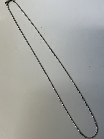 Slange halskæde i sterlingsølvLængde ca. 45 cm