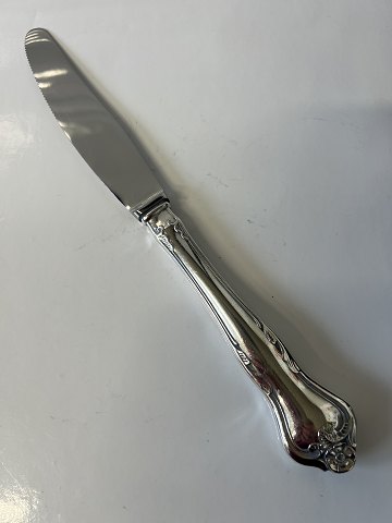 Dinner knife with saw blade, Riberhus Silver plated cutleryLength 22 cm.
