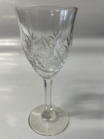 Serges, Portvinsglas.Val Saint Lambert GlasHøjde: 12,5 cm.