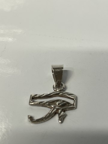 Vedhæng i sølv motiv Ras ØjeHøjde 2,8 cm.