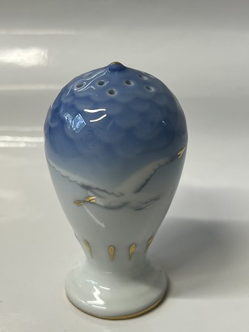 Bing & Grondahl Seagull Set with Gold Rim, Salt ShakerHeight 7.5 cm