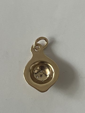 Tesi Pendant / Charms in 14 carat goldHeight 1.8 cm