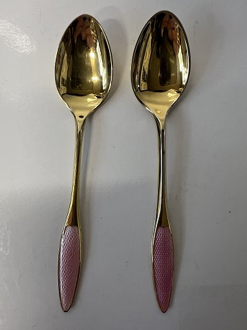 Frigast Sterling Sølv/Emalje Moccaske ForgyldtLængde 9,4 cm.