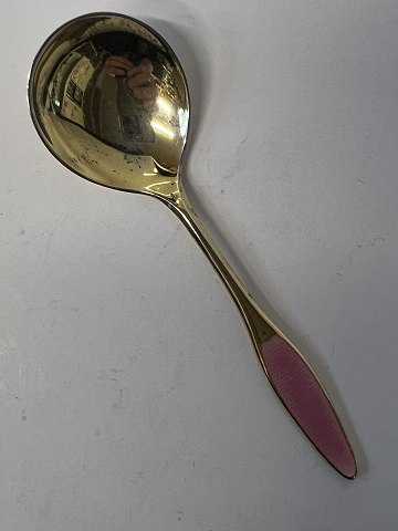 Frigast Sterling Sølv/Emalje Sukkerske ForgyldtLængde 10,9 cm.