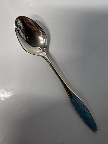 Frigast Sterling Sølv/Emalje Moccaske.Længde 9,4 cm.