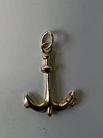Anker Vedhæng/Charms i 14 karat guld.Højde: 2,1 cm.