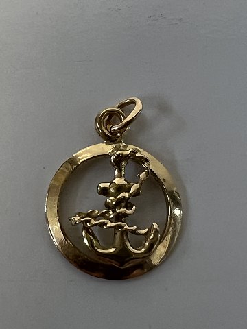 Anker Vedhæng/Charms i 14 karat guld.Højde: 2,0 cm.